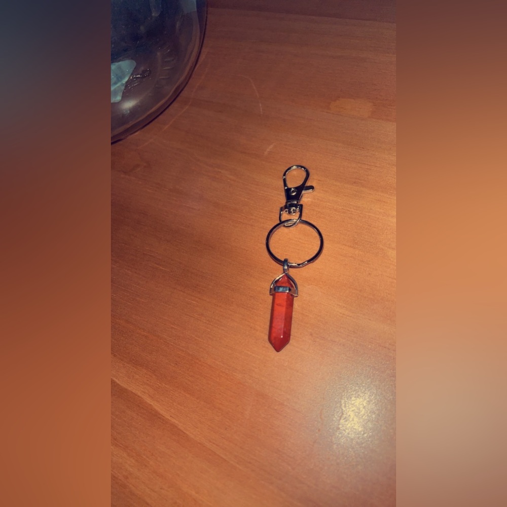 Red Jasper Keychain
